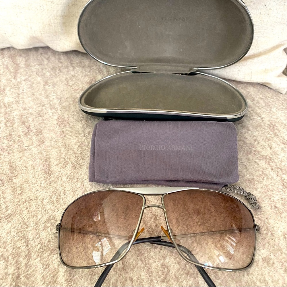 Giorgio Armani shades, brown ombré, man, great condition